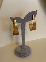 Goldene Ohrringe Hänger Gold