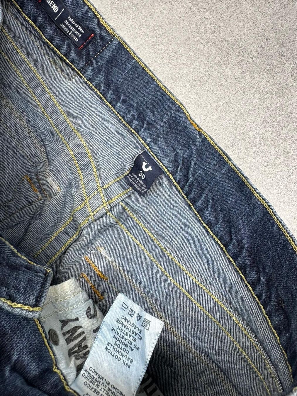 True Religion Jeans: True Religion Straight Jeans - Grösse M/30 – Usato da Werdenberg venduto da hase.vintage 4