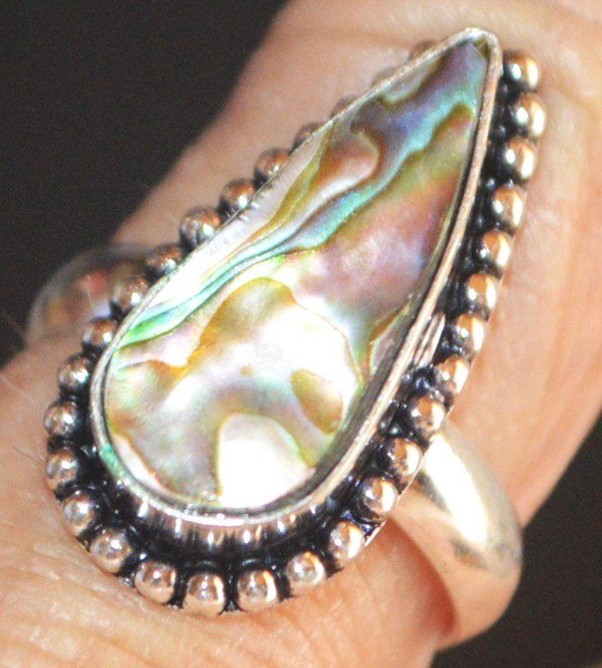 Anelli: Ring L-3740 – Abalone - Innendurchmesser 18 mm – Nuovo e nell'imballaggio originale da Goldiwil (Thun) venduto da han_v5b7 2