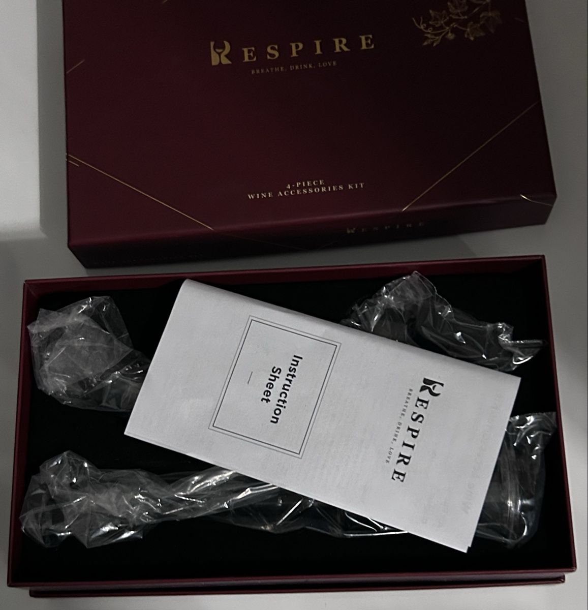 Vino: Edler Wein-Set, 4-teilig, neuwertig – Nuovo e nell'imballaggio originale da Laufen venduto da Jassi.quinn 1
