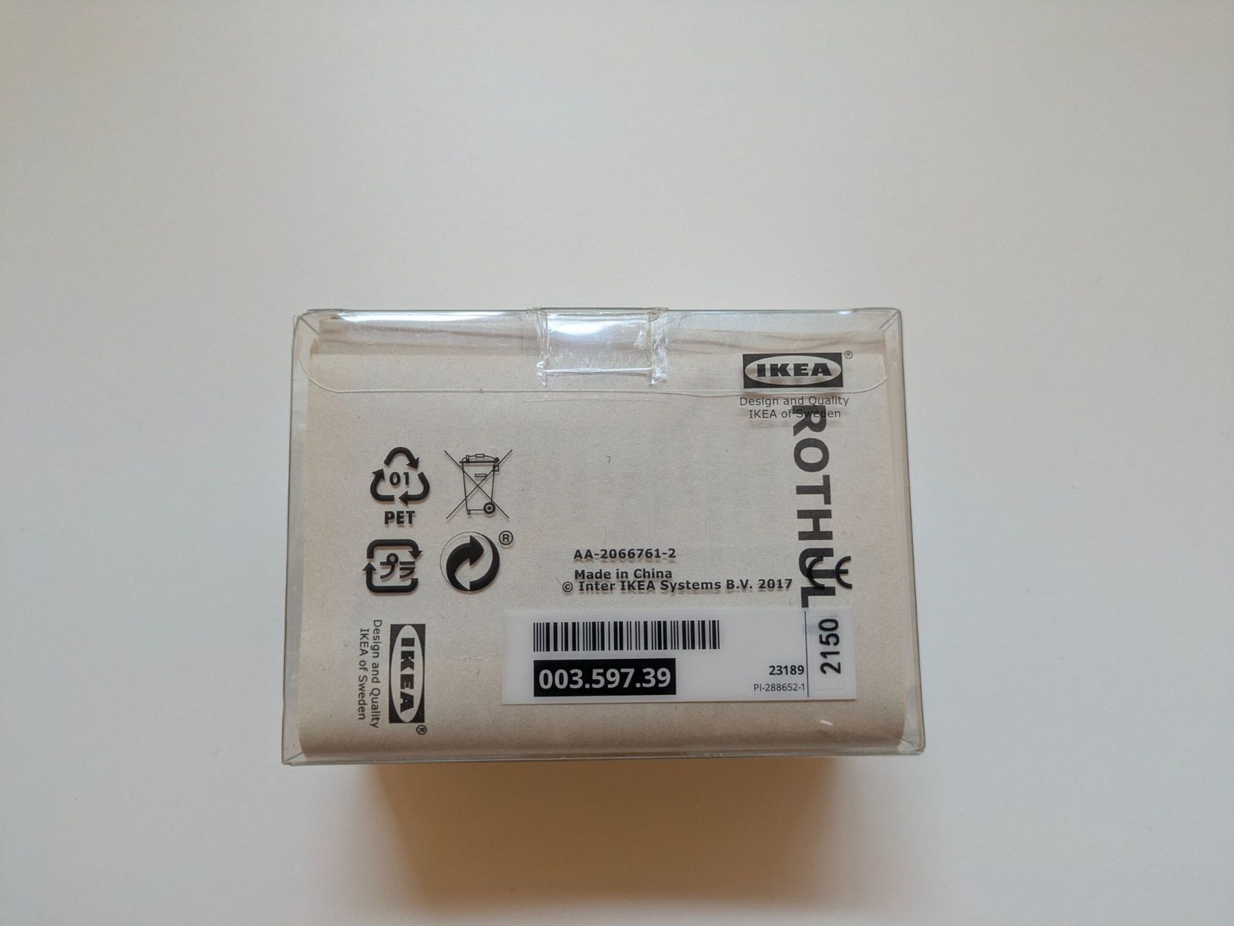 Ikea Schlösser: IKEA ROTHULT, NFC-Schloss, weiß – Neu und originalverpackt aus Alpnachstad von Xcabur