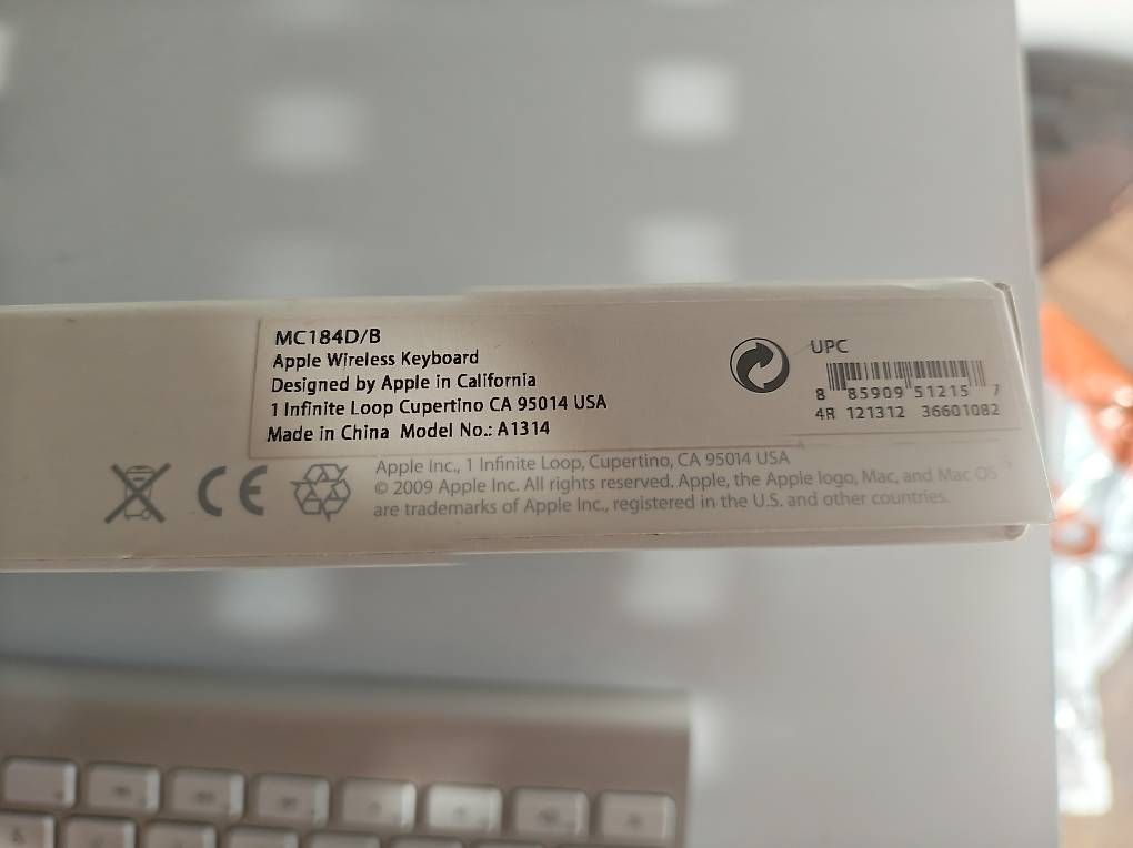 Tastaturen: Apple Bluetooth Wireless Tastatur Keyboard  – Gebraucht aus Zürich von ste_hv76 3