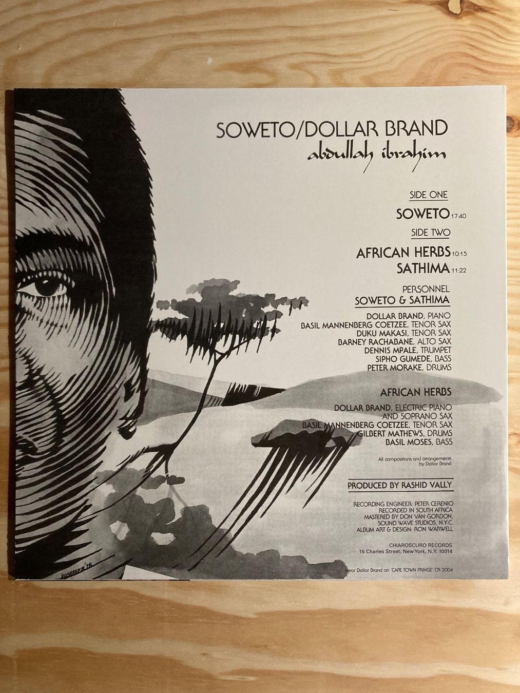 Dischi in vinile: Dollar Brand (afro jazz 70s) – Usato da Dotzigen venduto da BIKES.AND.RECORDS 1