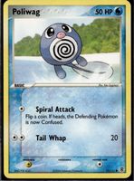 Poliwag 75/112 EX FireRed & LeafGreen 2004 Pokémon Non-Holo