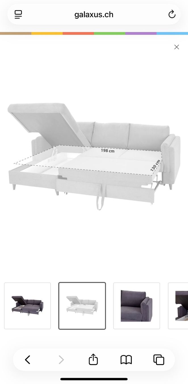 Sofas: Modernes Ecksofa mit Stauraum – Gebraucht aus Basel von Inarii 5