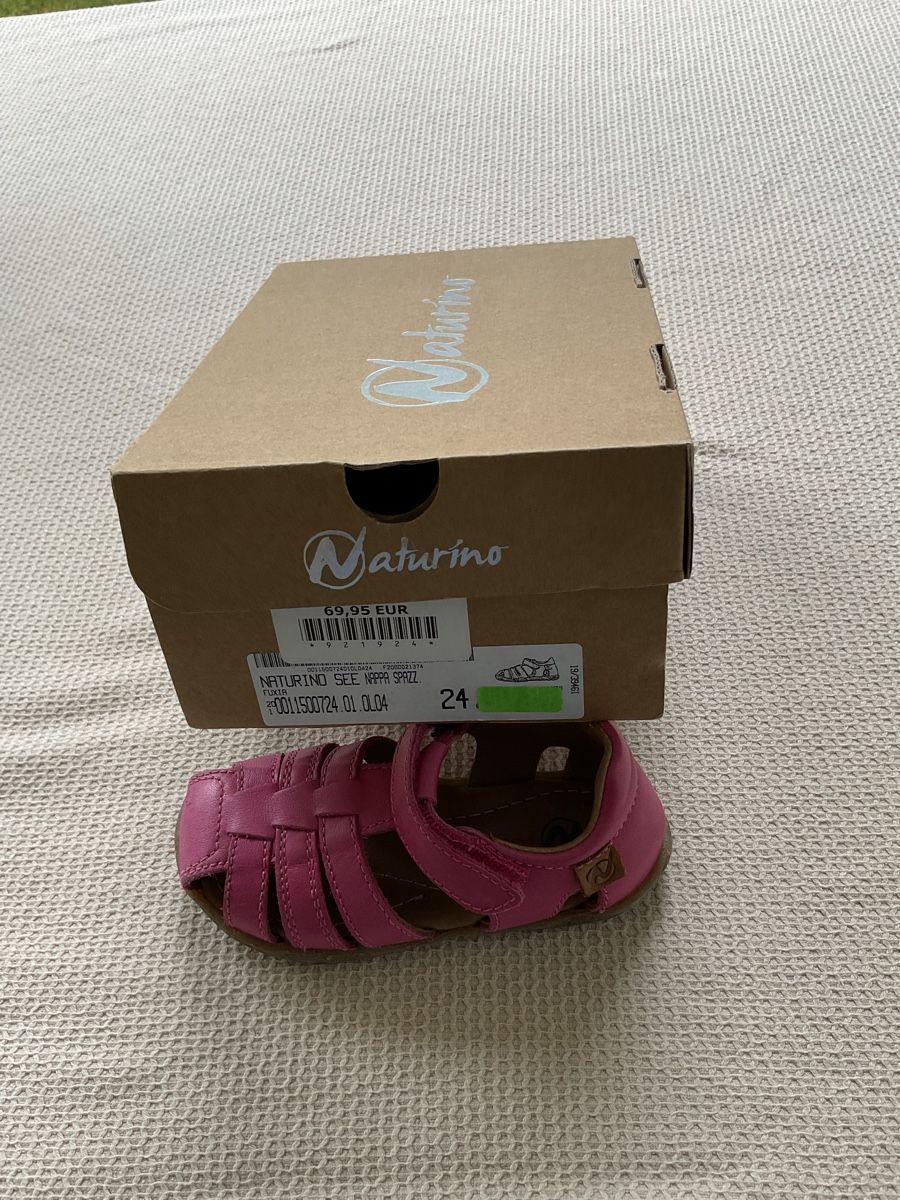 Schuhe für Mädchen: Naturino Sandale Mädchen Gr 24 – Neu und originalverpackt aus Küsnacht ZH von Annelie87