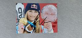 Autogramm Lindsey Vonn