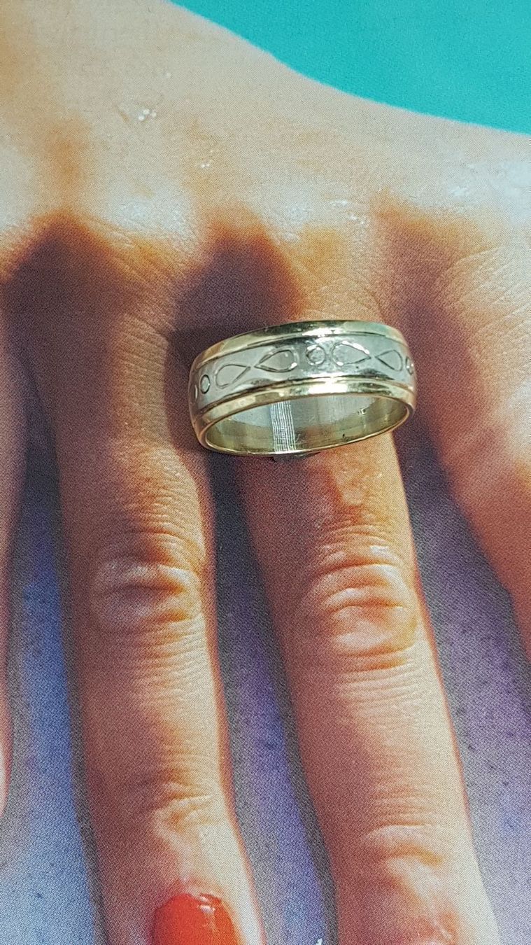 Anelli: Wunderschöner Infinity Ring aus 750 Gold – Nuovo (secondo la descrizione) da Unterägeri venduto da Altgoldschmuck 7