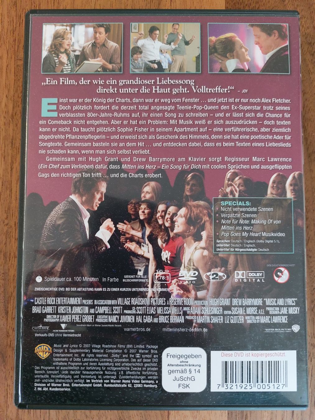 Tous les DVDs: DVD - Mitten ins Herz – D'occasion à Rheinfelden par FilmAuktion 1