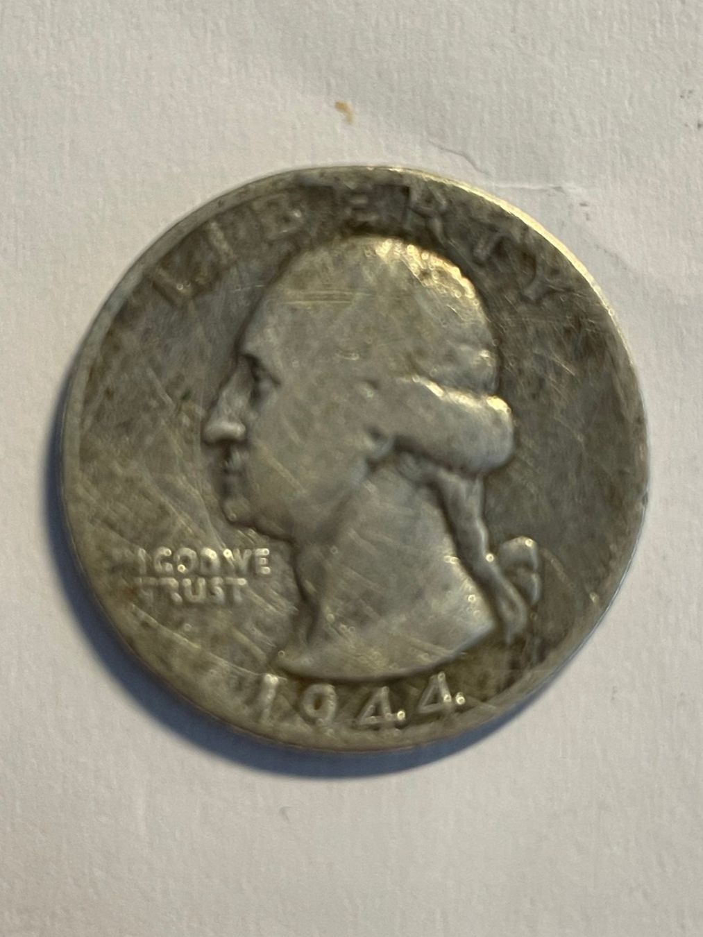 Tutti le monete: (58) Silver Quarter 1944 USA – Usato da Aesch BL venduto da masmusgo