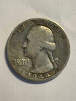 (58) Silver Quarter 1944 USA