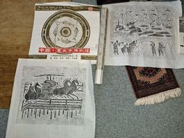 Chinesische Reibdrucke Chongqing Museum, 