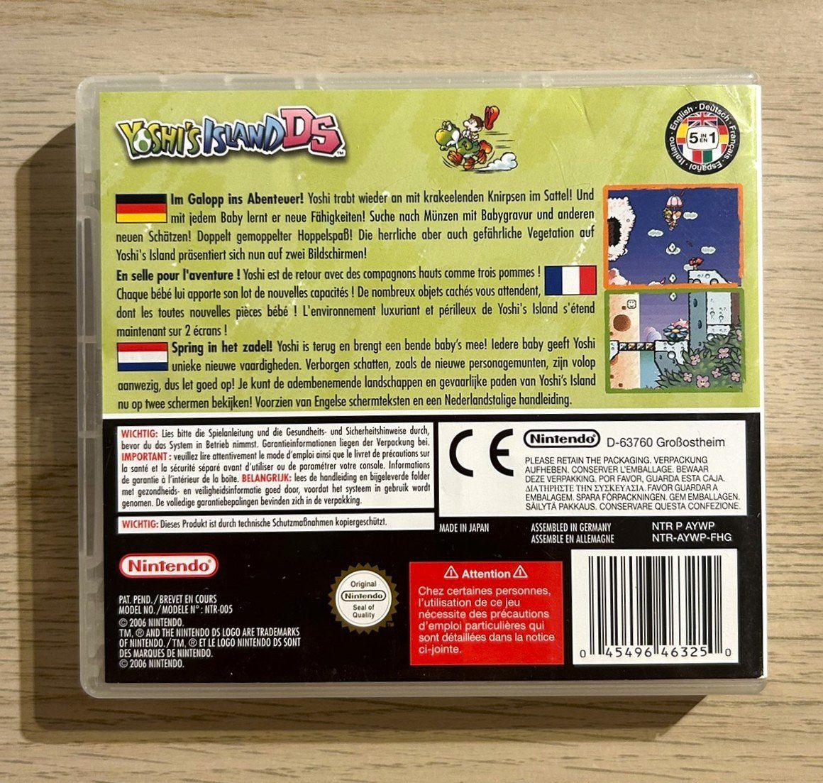 Nintendo Giochi: Yoshis Islands DS Nintendo DS – Usato da St. Gallen venduto da Alpine.Arcade 1