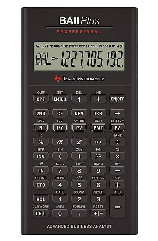 Calculatrices: Texas Instruments BA II Plus Professional Finanzrechner – D'occasion à Stäfa par Brik233 1