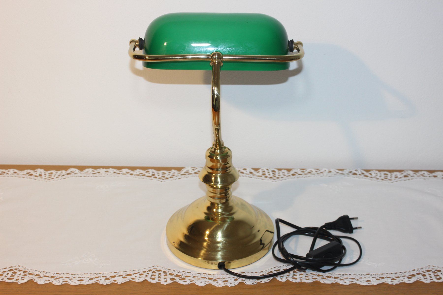 Lampen: Vintage Banker Lampe – Gebraucht aus Basel von Mila_Graf 7
