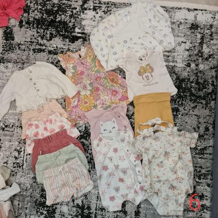 Baby Kleider Set 6 Grösse 62-68
