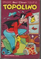 Italian edition Disney TOPOLINO # 454 AUG 9 1964 vintage Mic