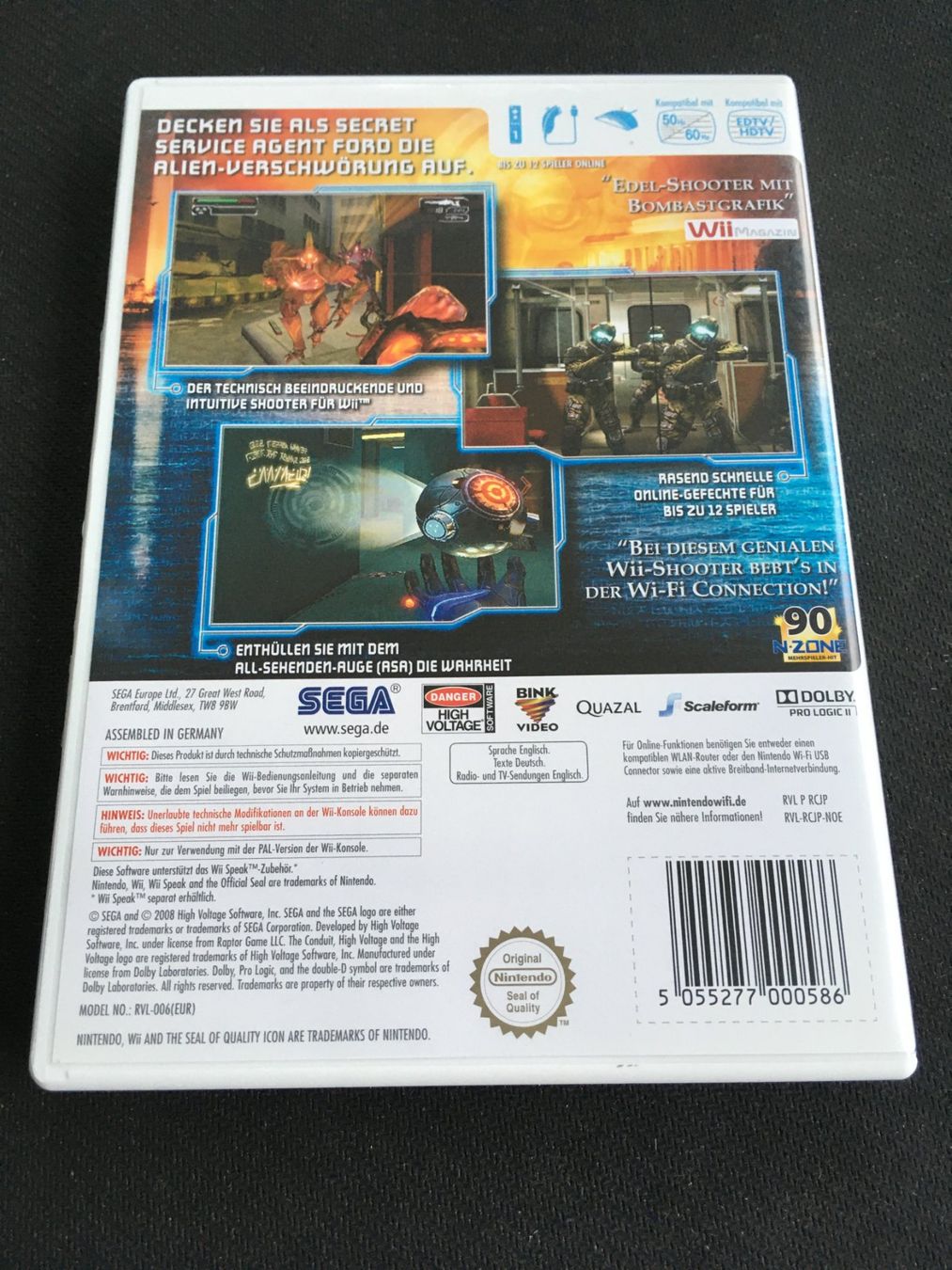 Nintendo Giochi: The Conduit - Wii Game – Usato da St.Gallen venduto da Punktchen01 1
