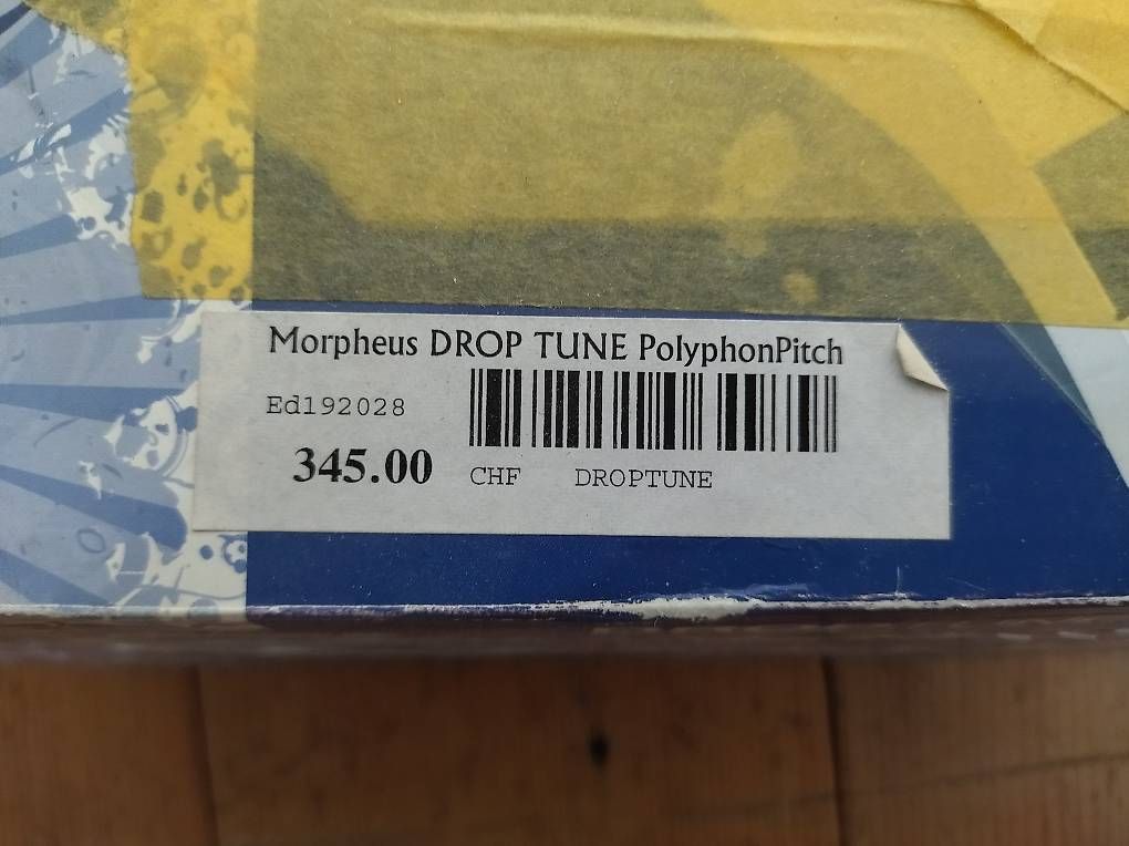 Strumenti musicali: Morpheus Droptune Polyphon pitch Effekt Pedal – Usato da Twann venduto da murphysroom 1