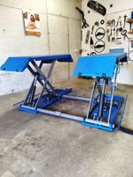Hebebühne Twin Busch mit Transporteinheit