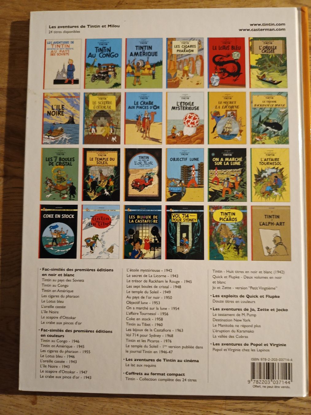 Fumetti: BD Les Aventures de Tintin Objectif Lune Casterman – Usato da Bex venduto da Canouille 1