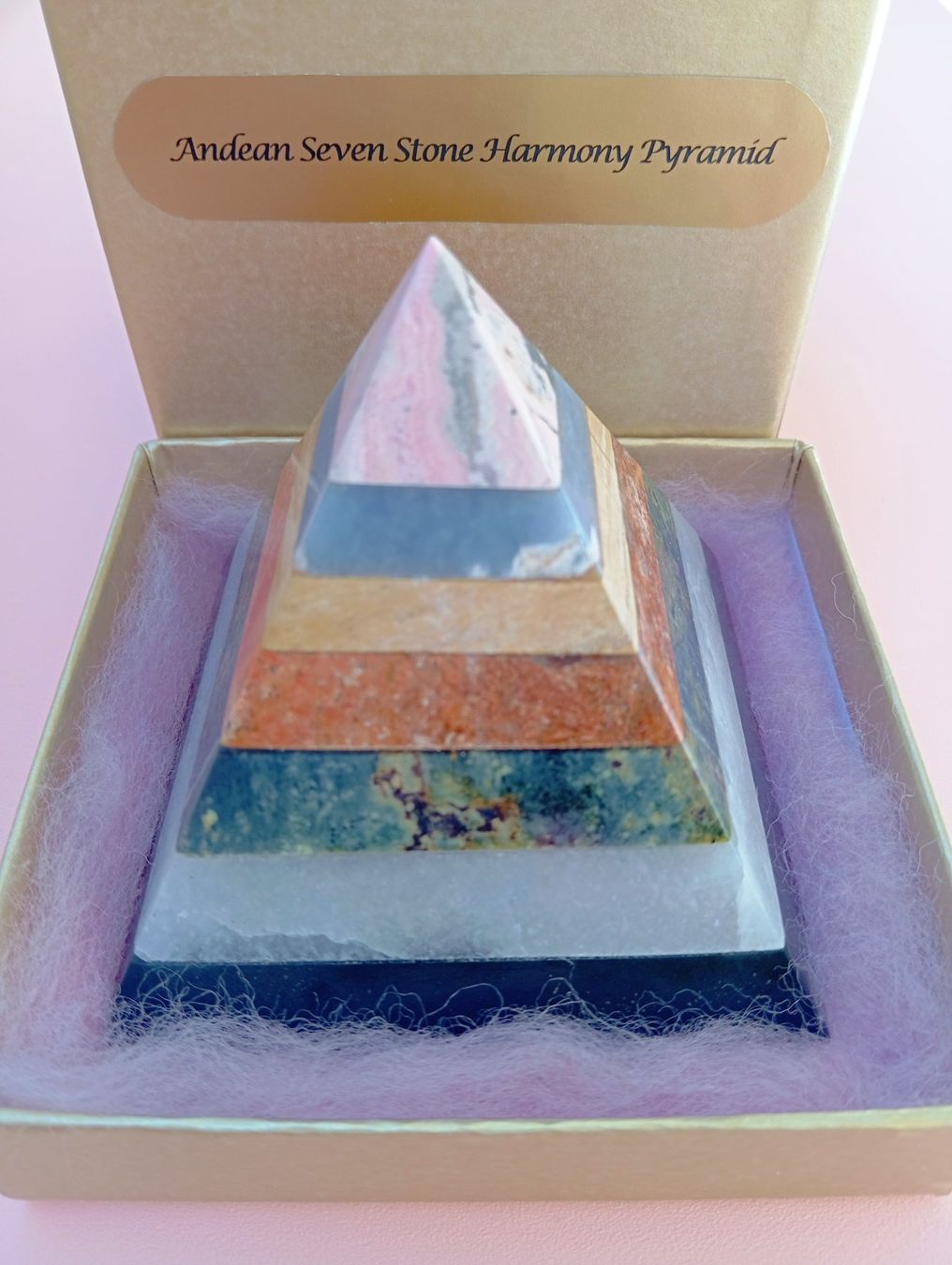 Alle Dekorationen: Geschenkidee, Anden 7 Steine Harmony  Pyramide, – Neu und originalverpackt aus Bern von Ethelcarrion 3