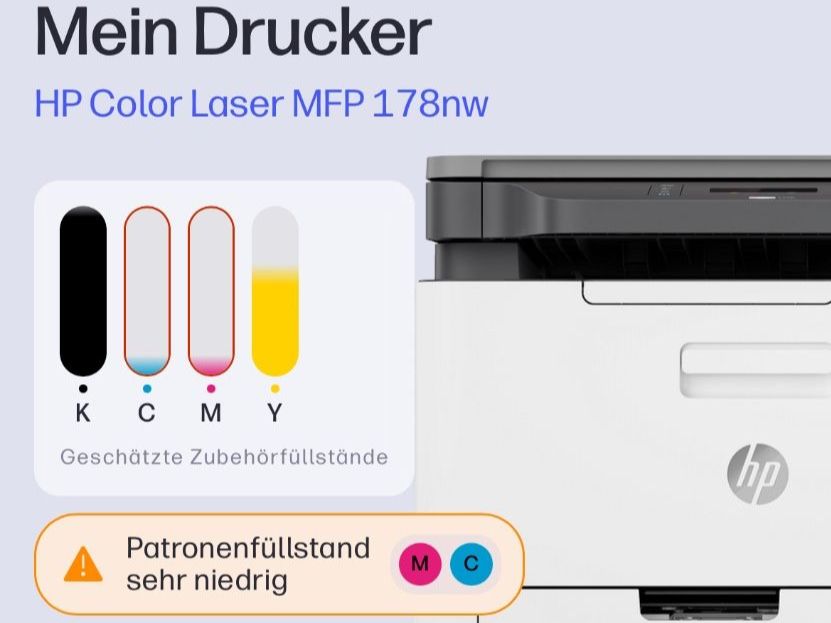 Hewlett Packard Stampanti: HP Color LaserJet Pro MFP M178nw – Usato da Wettingen venduto da Saschamouse 1