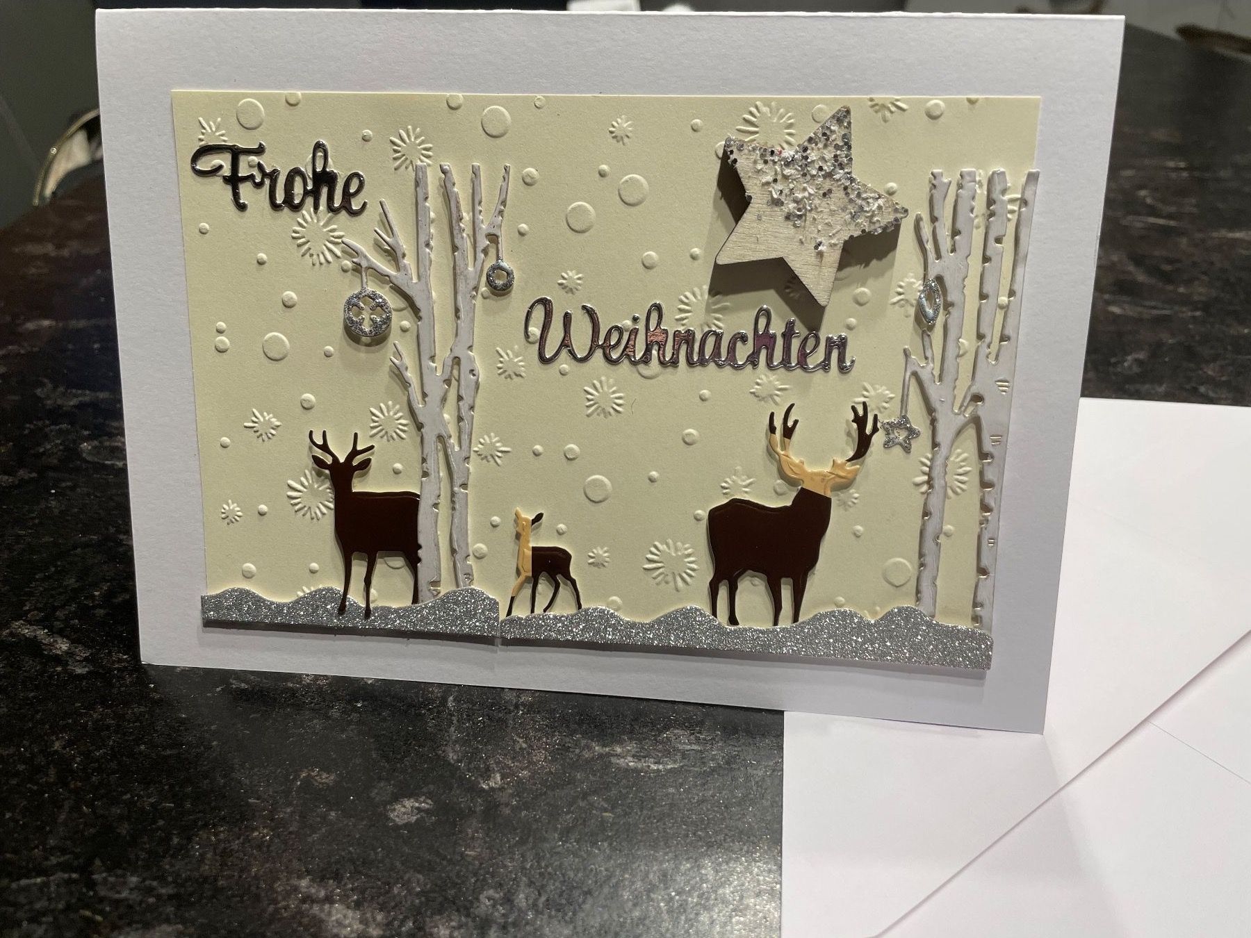 Cartoline: Weihnachtskarte Handarbeit – Nuovo (secondo la descrizione) da Glis venduto da Pan-o6 2