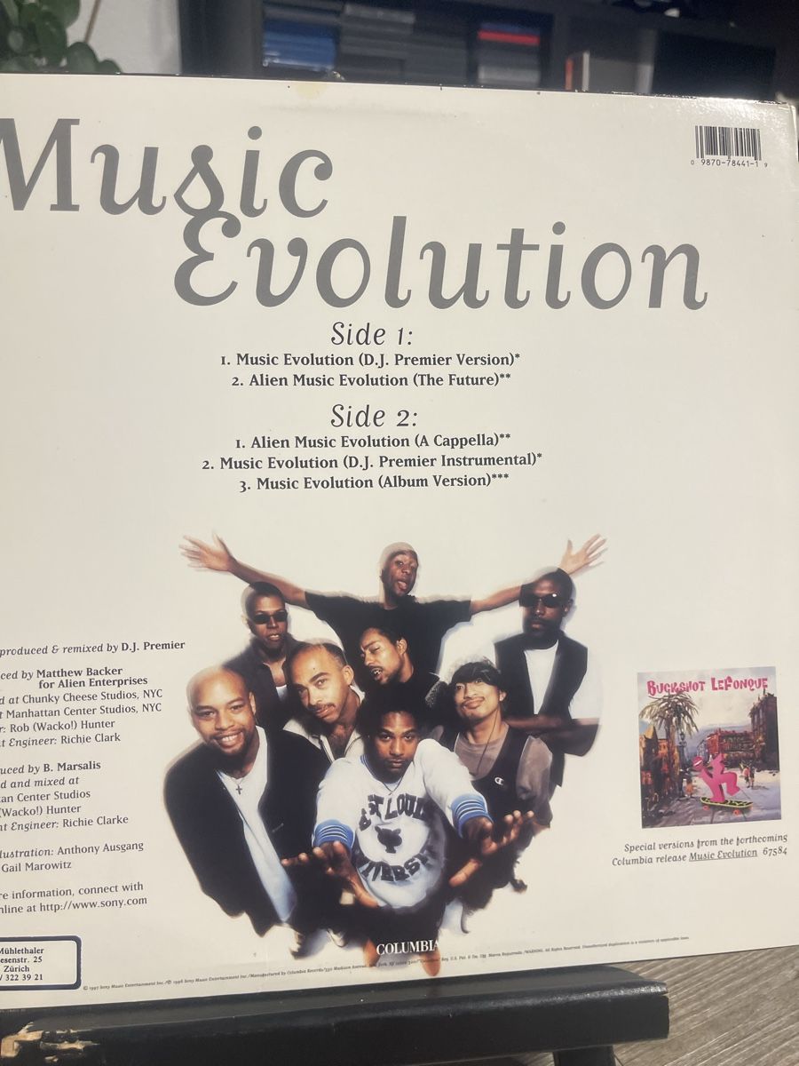 Dischi in vinile: Buckshot Lefonque / Music Evolution  – Usato da Dagmersellen venduto da stonefinger 1
