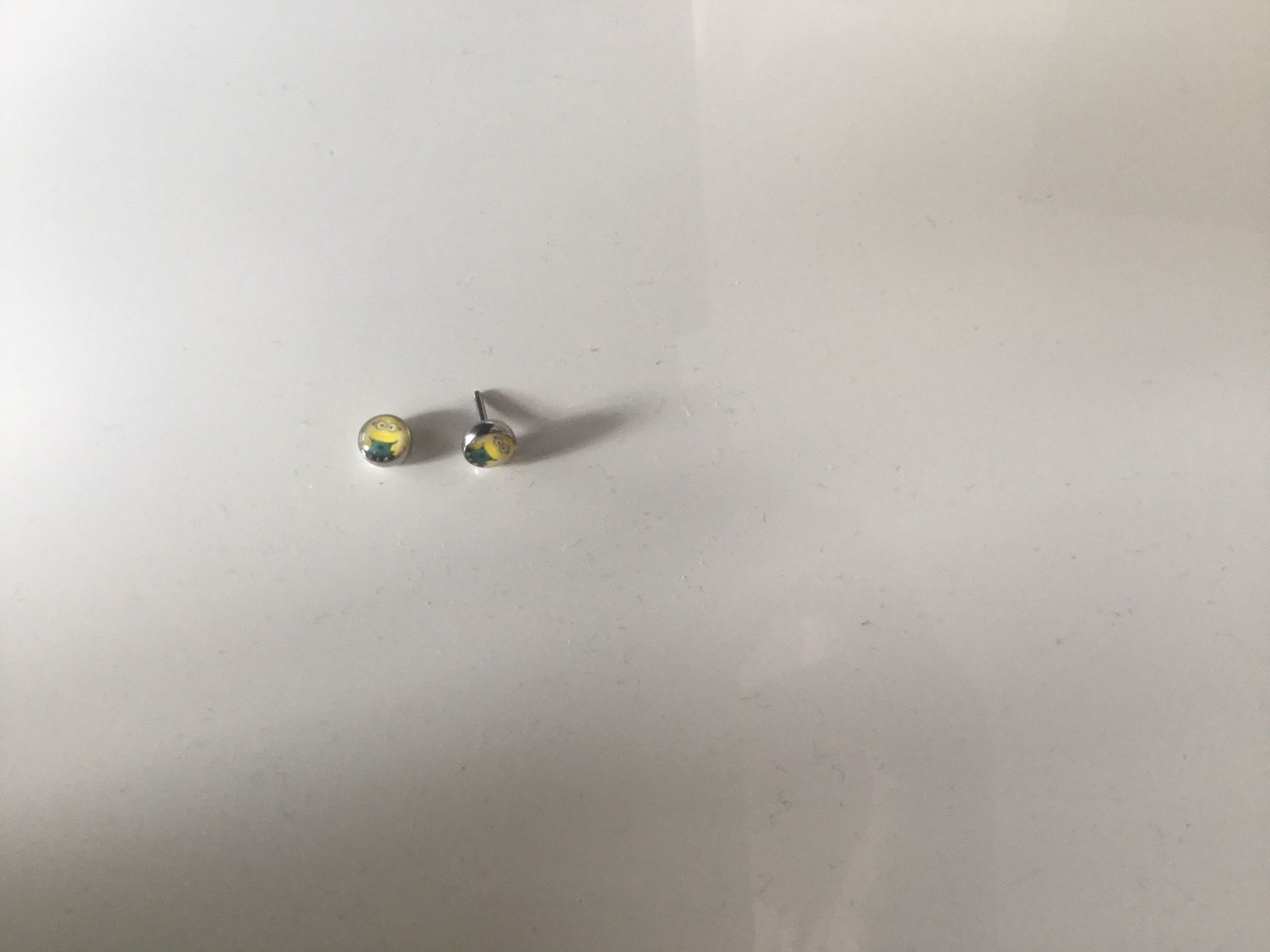 Boucles d'oreille: Ohrstecker / Piercing Minions – Neuf (Voir description) à Steinach par Xamax18 1