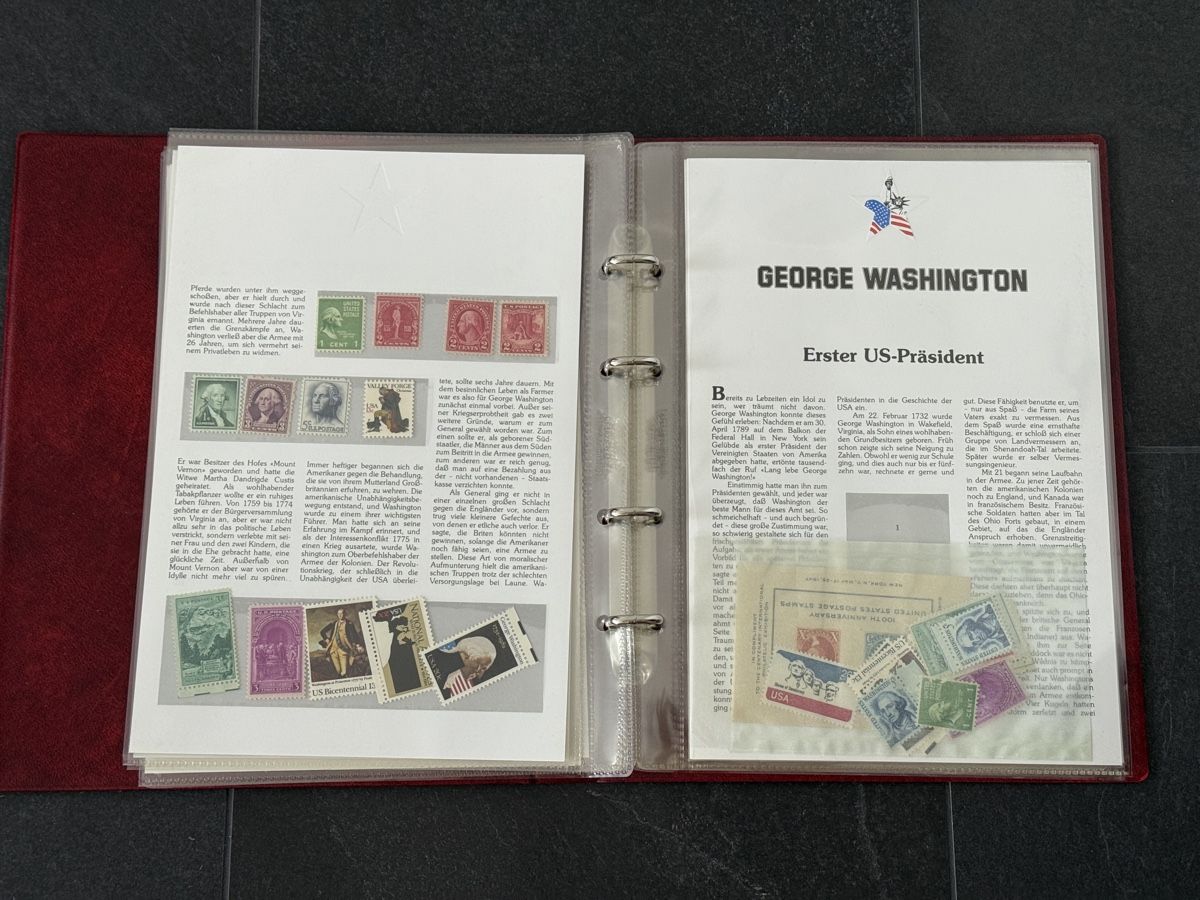 Album: USA Sammelalbum Ordner – Usato da Goldach venduto da igwhitestar 6