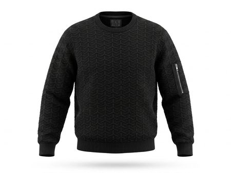 BKN Pullover schwarz mit Reissverschluss am Arm gebraucht