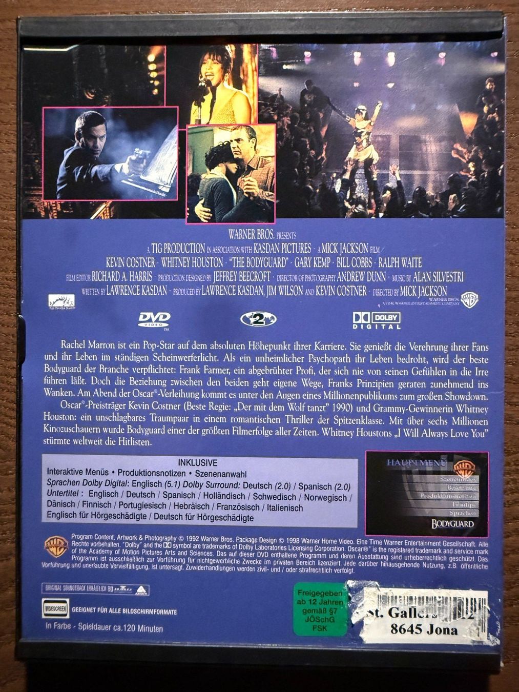 Tutti i DVDs: Bodyguard – Usato da Zürich venduto da FilmFreunde 1