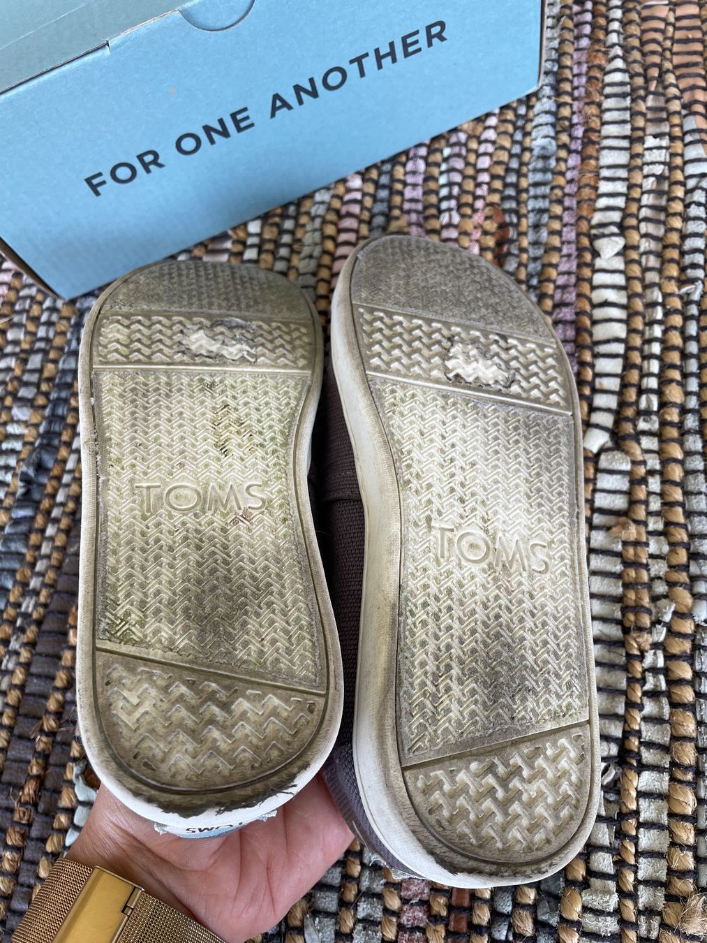Toms Scarpe per ragazzi: Schöne Toms Espadrilles / Canvas – Usato da Steffisburg venduto da elle013 3