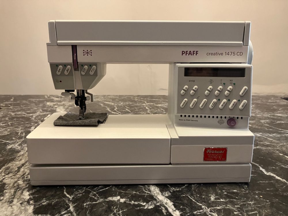 PFAFF Creative 1475 CD Näh/ Stickmaschine Kaufen auf Ricardo