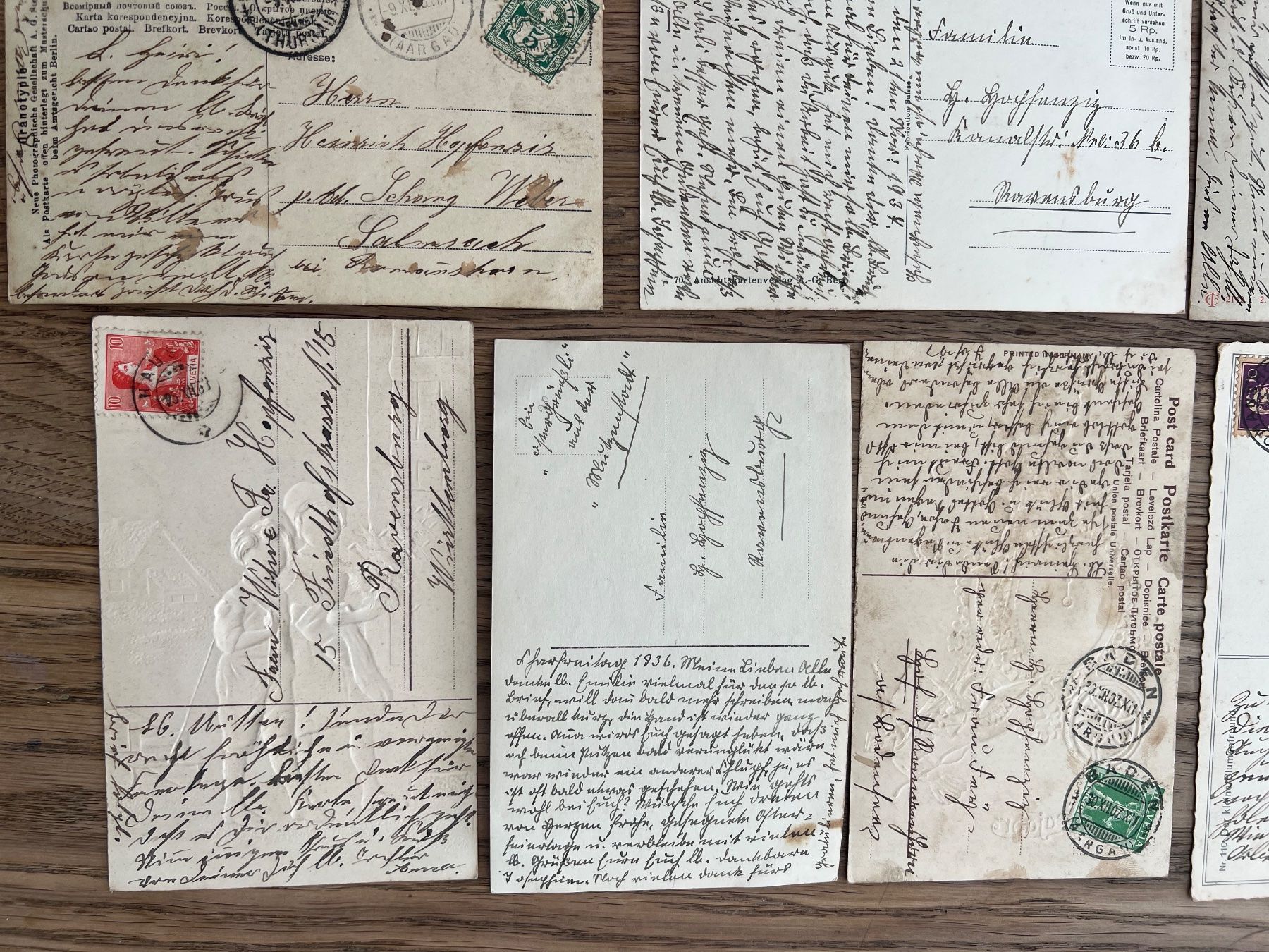 Cartoline postali: Sammlung antike Postkarten Schweiz – Usato da Hermetschwil-Staffeln venduto da militaria-schweiz 7