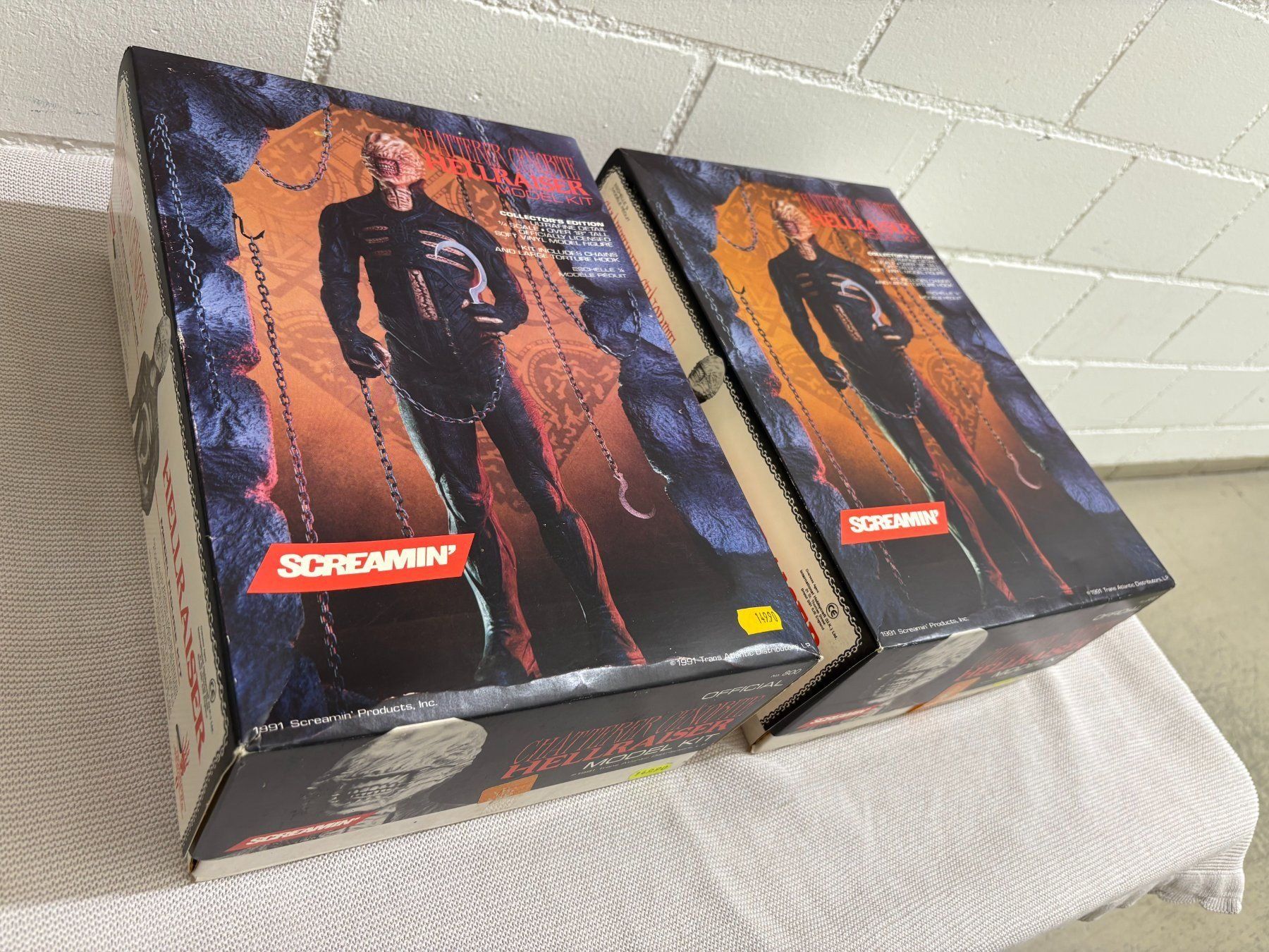 Statuette: Neu 2 HELLRAISER Chatterer Cenobite Figur/Bausatz Screamin' – Nuovo e nell'imballaggio originale da Ottenbach venduto da TimelessEmotions. 1