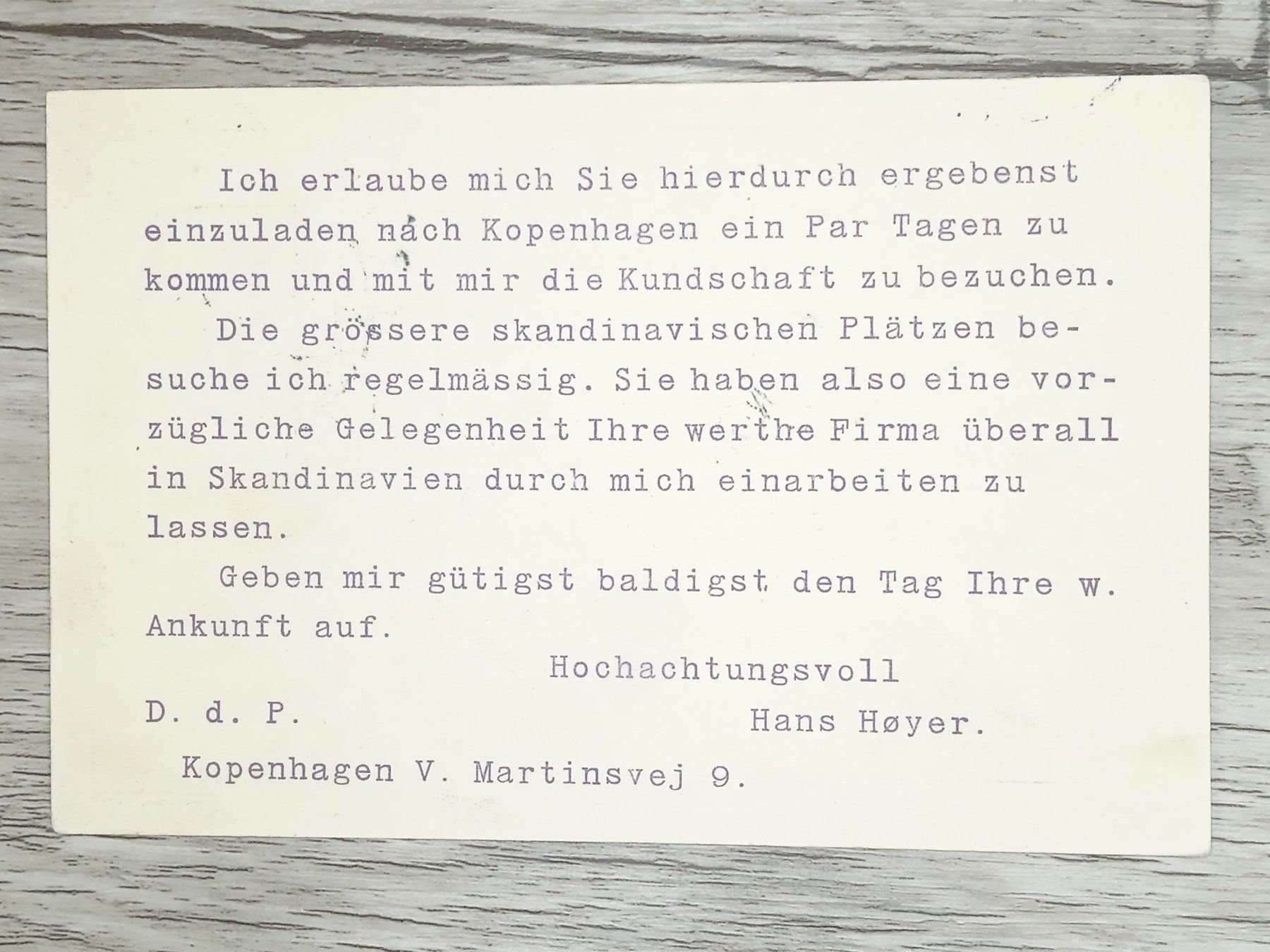Tutti i francobolli: TR13 Carte Postale + Timbre Denmark 1903 – Usato da Cousset venduto da Patrick_Collections 1