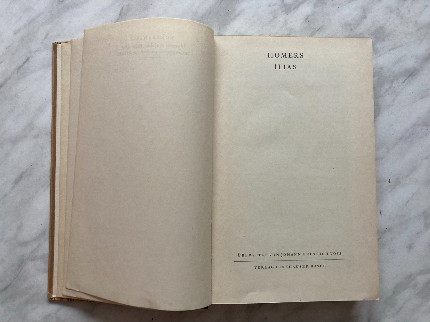 Libri: Homers Ilias – Usato da Mirchel venduto da buecher_wurm 3