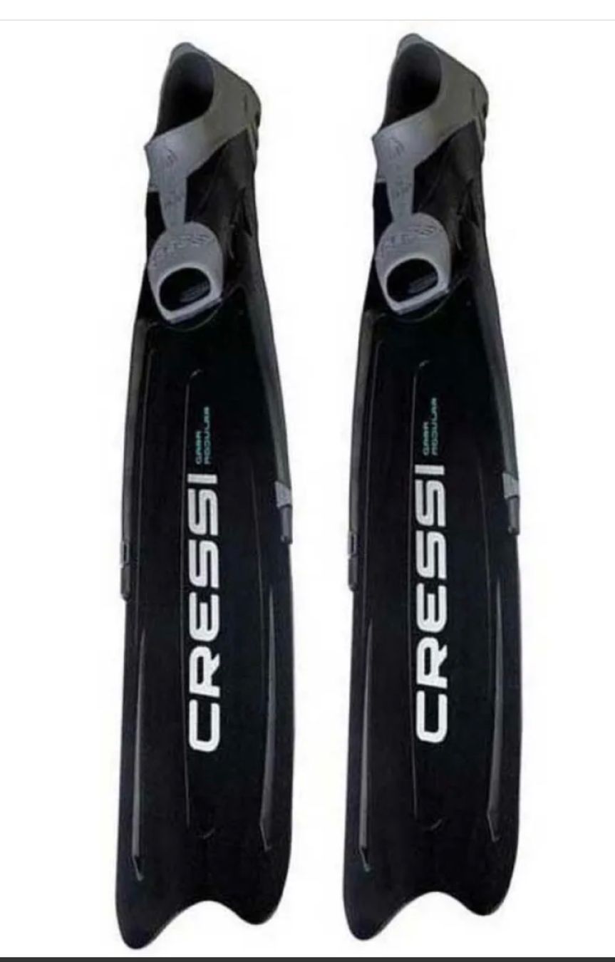 Cressi Pinne, Maschere & Boccagli: Cressi Apnoeflossen Gara modular Gr. 40/41 – Nuovo e nell'imballaggio originale da Pfäffikon ZH venduto da Deko-Stopp