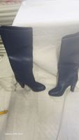 Stiefel Dunkelblau Gr. 38½ – Absatz 10 cm – Sergio Possi –