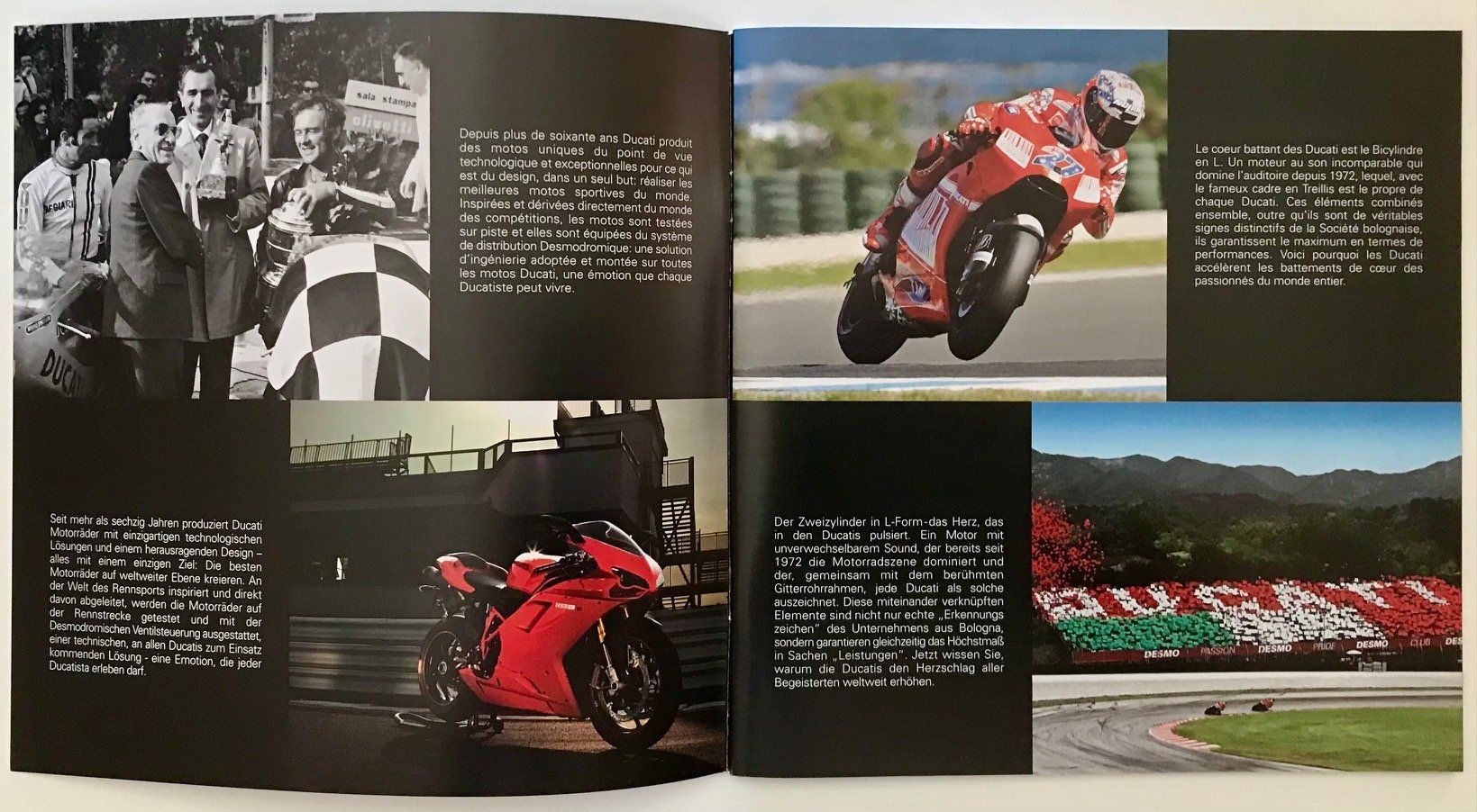 Ducati Dokumente: Ducati Prospekt Jahresprogramm 2010 – Gebraucht aus Strengelbach von Omobono 2