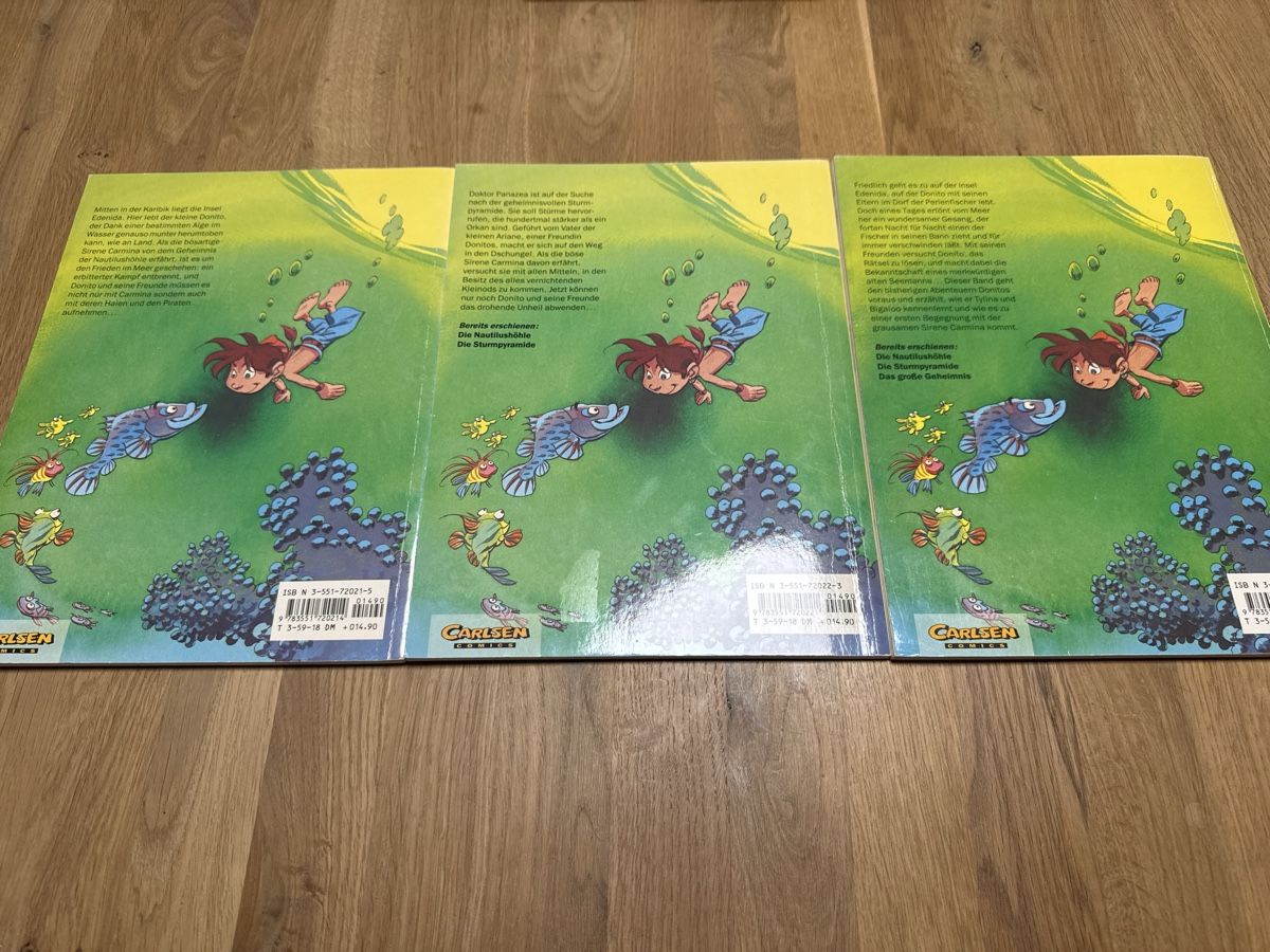 Fumetti: Conrad Donito Comic-Bucher, Carlsen Verlag – Usato da Kestenholz venduto da smsale23 1