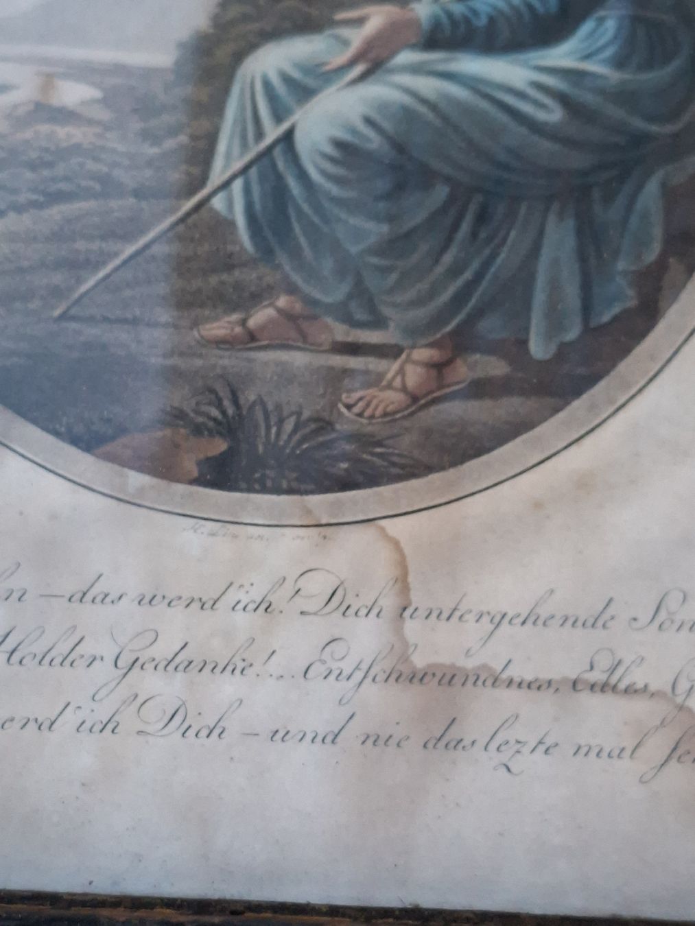 Foto & Immagini: Antikes Jesus / Heiligen Bild – Usato da Ganterschwil venduto da HeidiuPeter 5