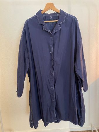 Rundholz Oversized-Kleid / Mantel blau Gr. XL