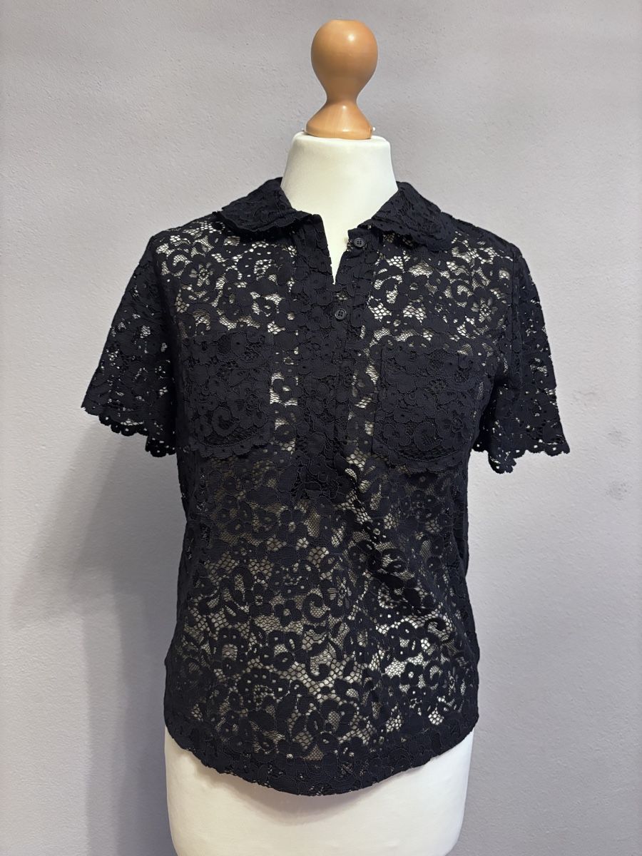 Sandro Camicette: Sandro Lace Top – Nuovo (secondo la descrizione) da Zürich venduto da mary_5ln5
