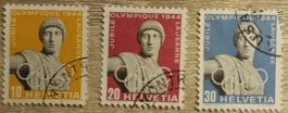 Lote sellos Suiza, 1944 Apolo