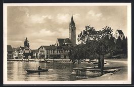 Romanshorn, Partie am See mit Blick zur 