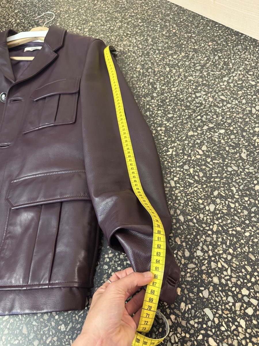 Bally Giacche: Bally burgundy leather jacket size Medium – Usato da Zürich venduto da gva_r9gs 9