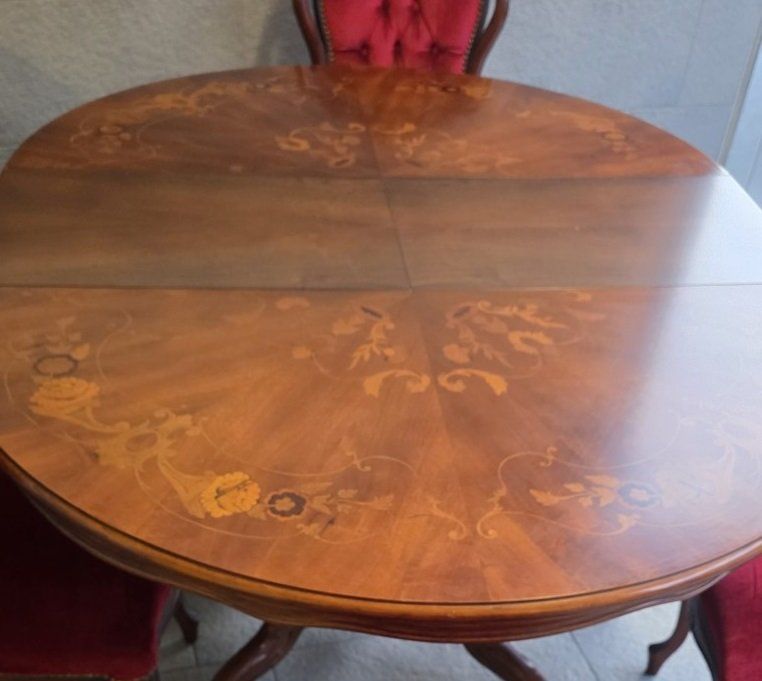 Set di tavolo e panche: Prachtvolle Stilmöbel Sitzgruppe – Usato da Flums venduto da Flumsantik 1